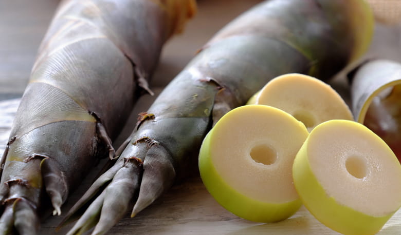 たけのこと加工商品